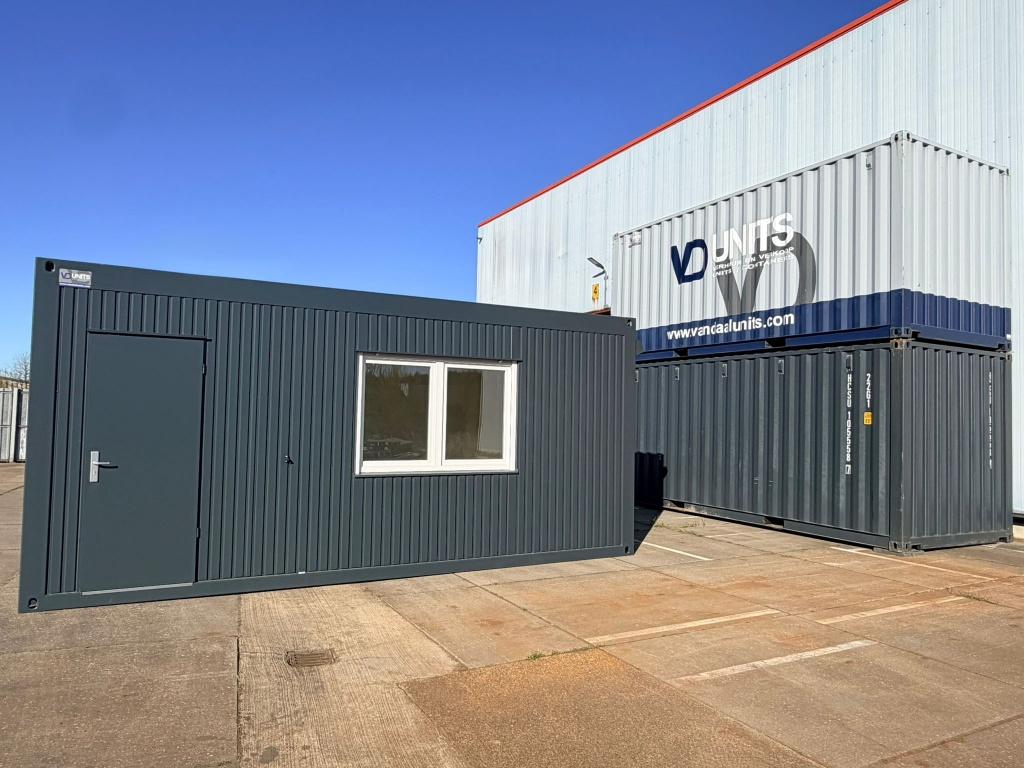 Nieuwe geïsoleerde kantoor unit / container 6m x 3m, Ophalen