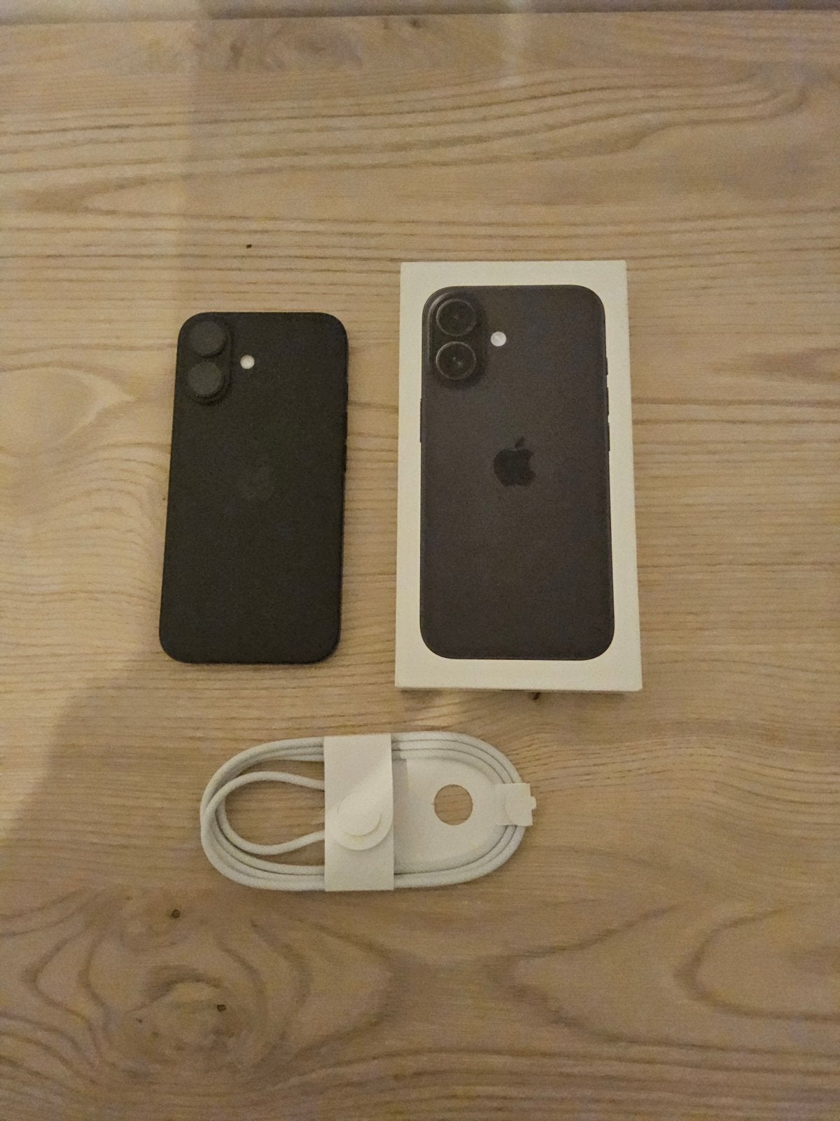 Iphone 16 zwart, Télécoms, 128 GB, 88 %, IPhone 16, Enlèvement