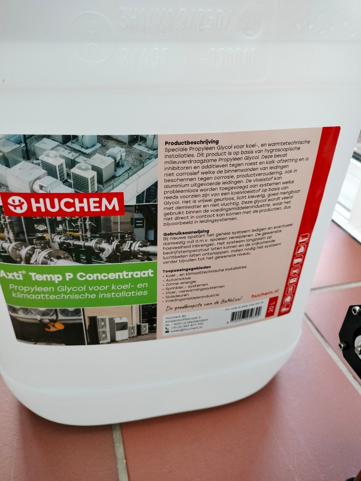 MPG glycol, Ophalen, Nieuw