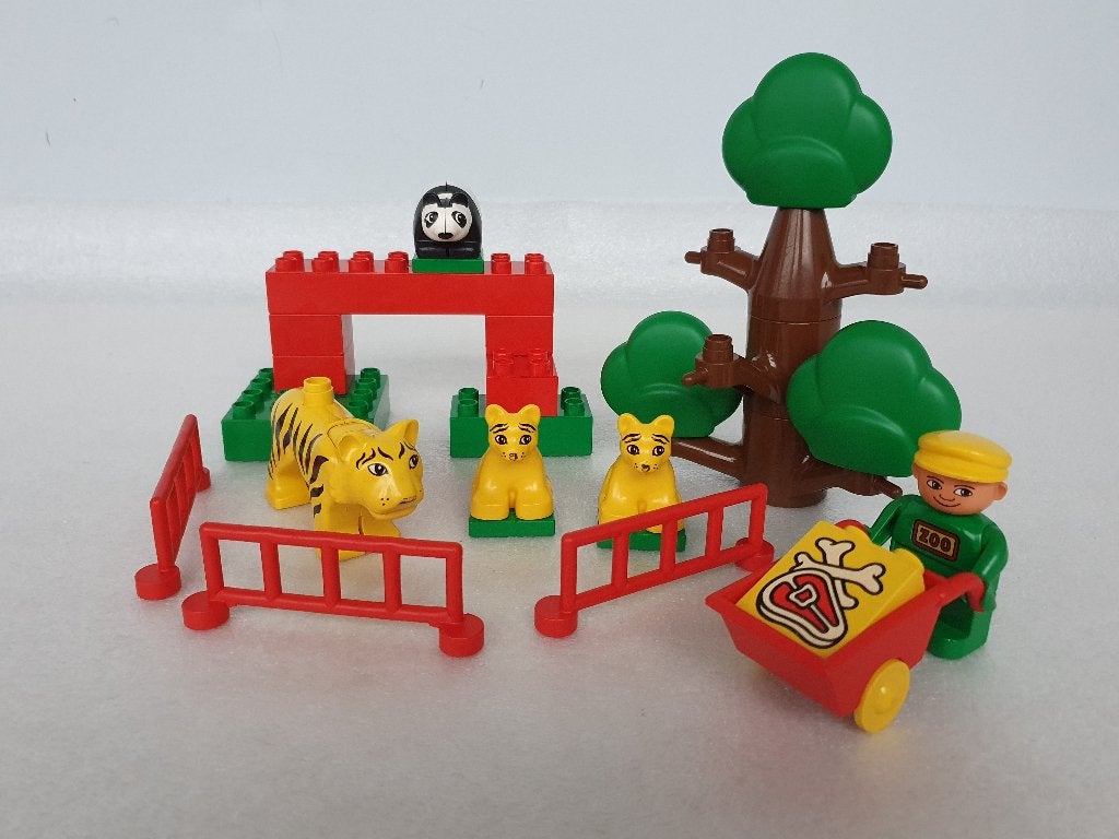 Lego Duplo 2664: Tijgerverblijf, Ophalen of Verzenden, Gebruikt, Duplo
