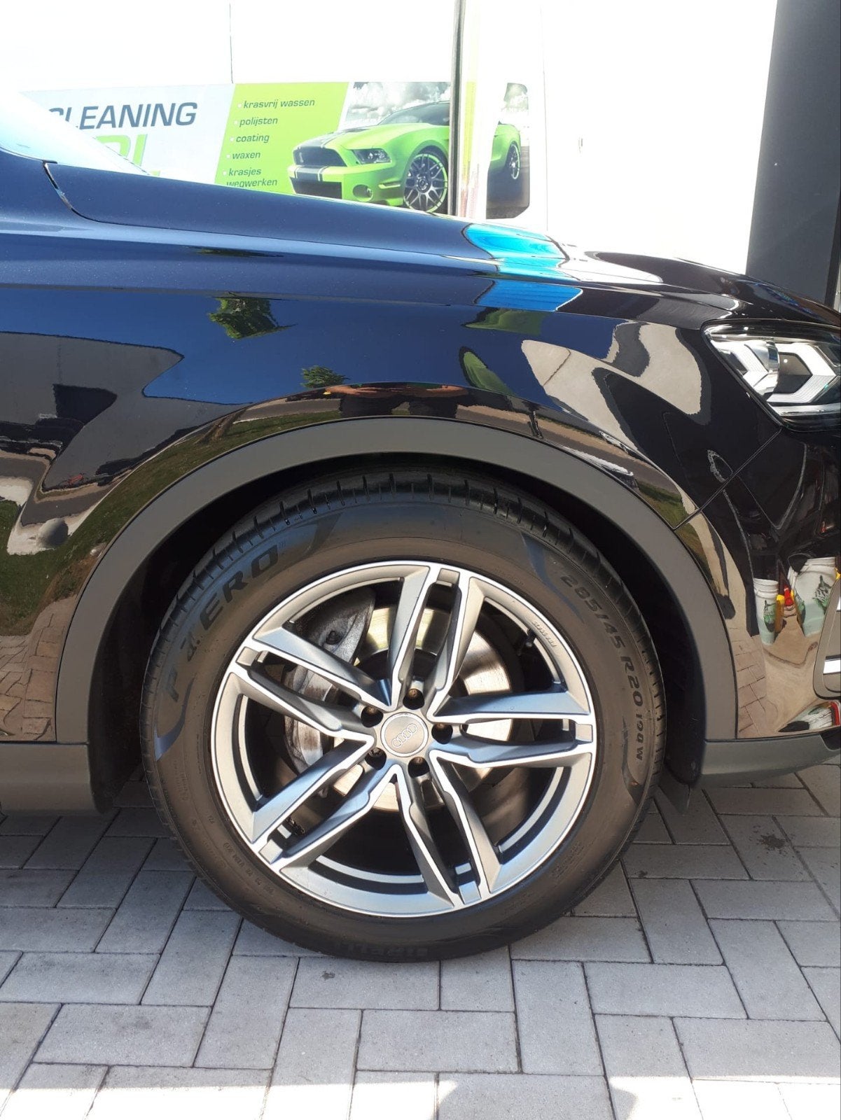 Audi velg  sline 20inch  met winterband 285 45 r20, Ophalen
