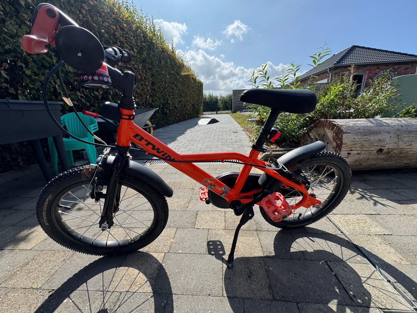 Velo enfants 16 pouces, Fietsen en Brommers, Fietsen | Jongens, Ophalen, Zo goed als nieuw, 16 inch