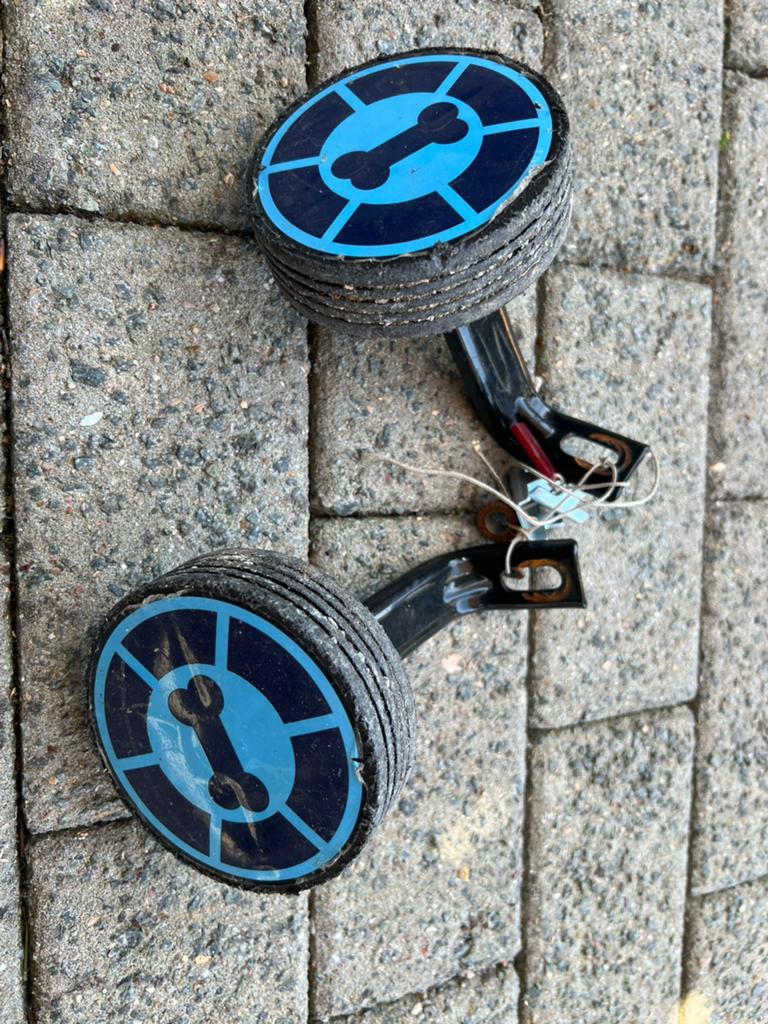Kinder fiets zijwieltjes, Ophalen, Zo goed als nieuw, Zijwieltjes