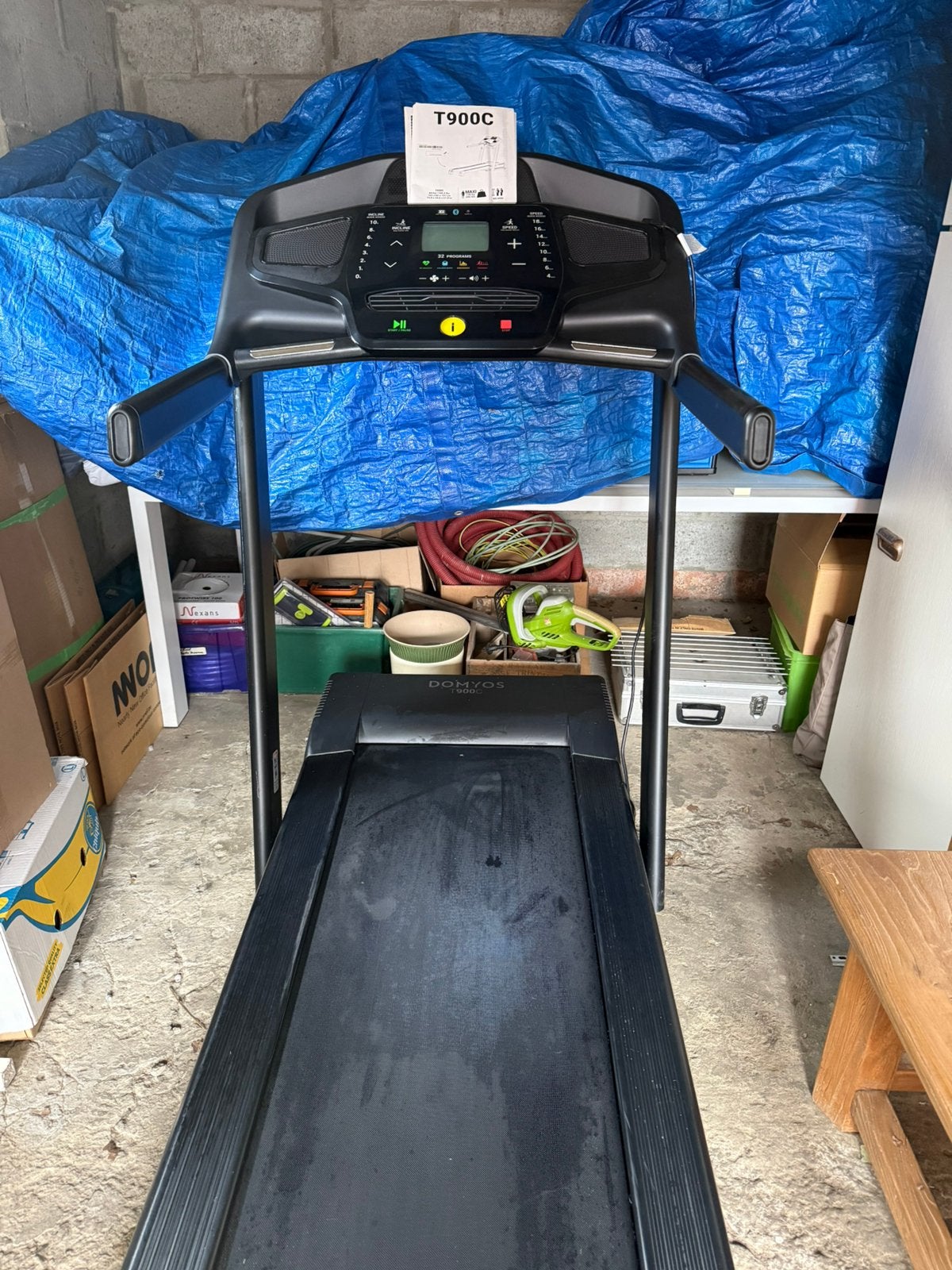 rofessionele Domyos T900C loopband – zeer goede staat, Sport en Fitness, Ophalen, Zo goed als nieuw, Loopband