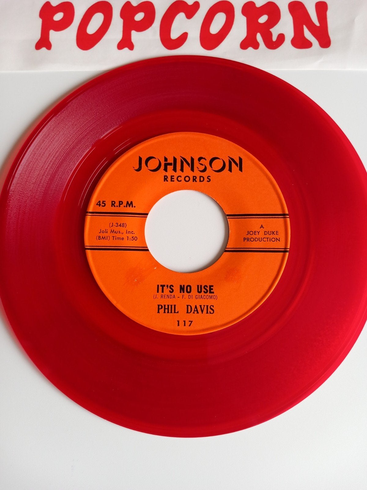 PHIL DAVIS. IT'S NO USE.  USA 45T, Enlèvement ou Envoi