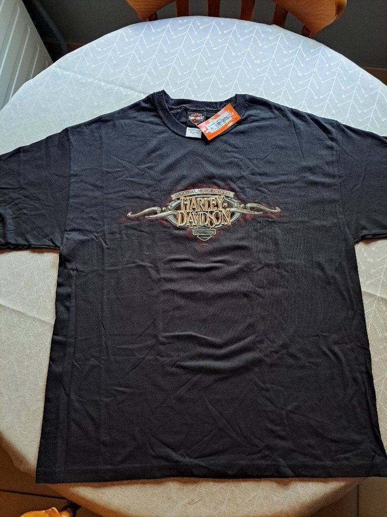 Harley Davidson original nieuw t shirt SINGAPORE, Zwart, Ophalen of Verzenden, Harley Davidson, Maat 56/58 (XL)