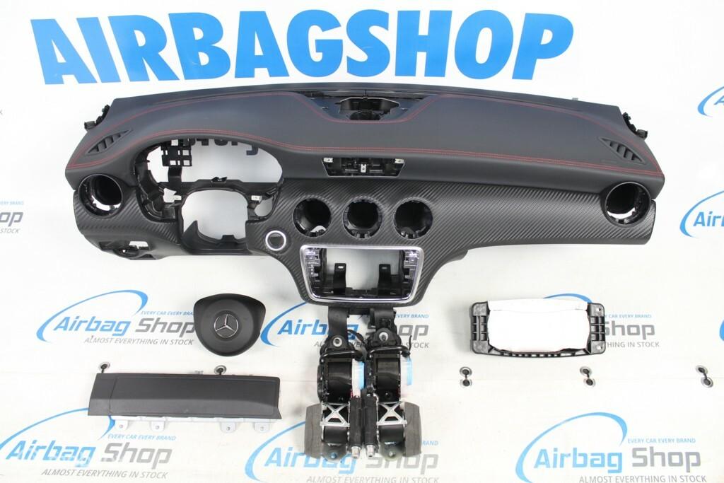 Airbag kit Tableau de bord cuir AMG A klasse W176, Autos : Pièces & Accessoires, Tableau de bord & Interrupteurs, Utilisé, Enlèvement ou Envoi