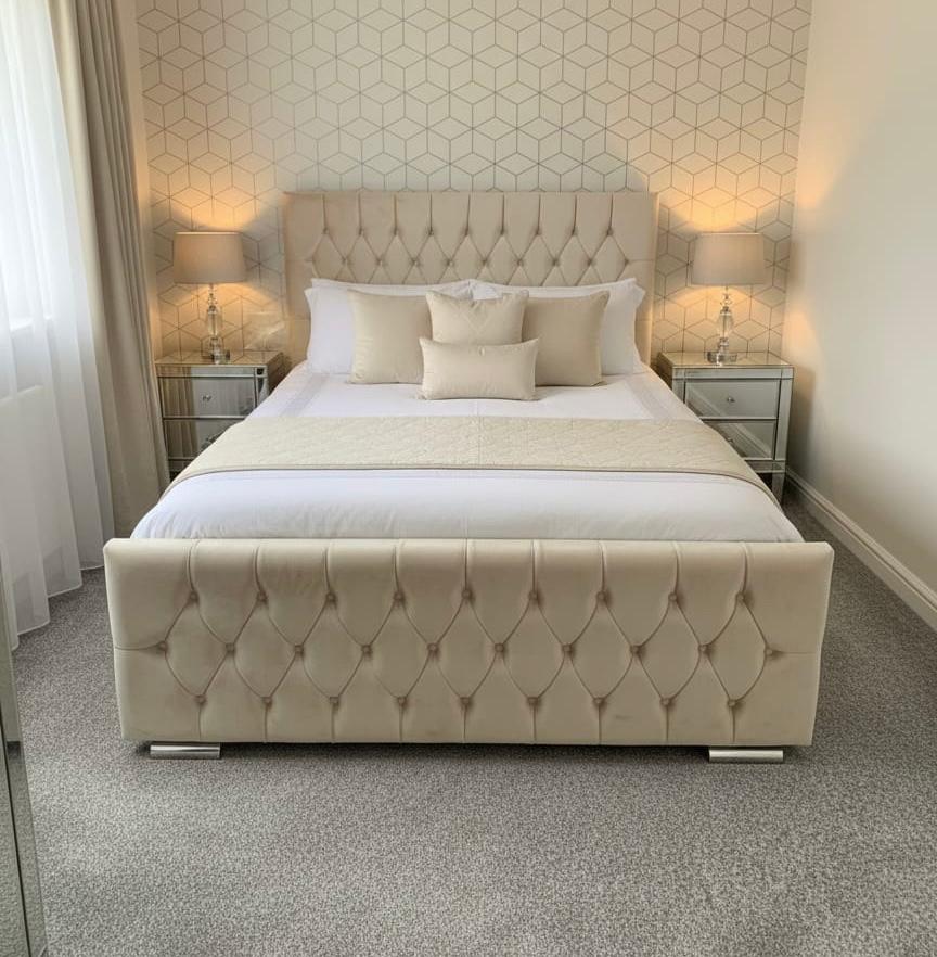 Lit moderne et élégant neuf avec matelas | Livraison gratuit, Enlèvement ou Envoi, Neuf