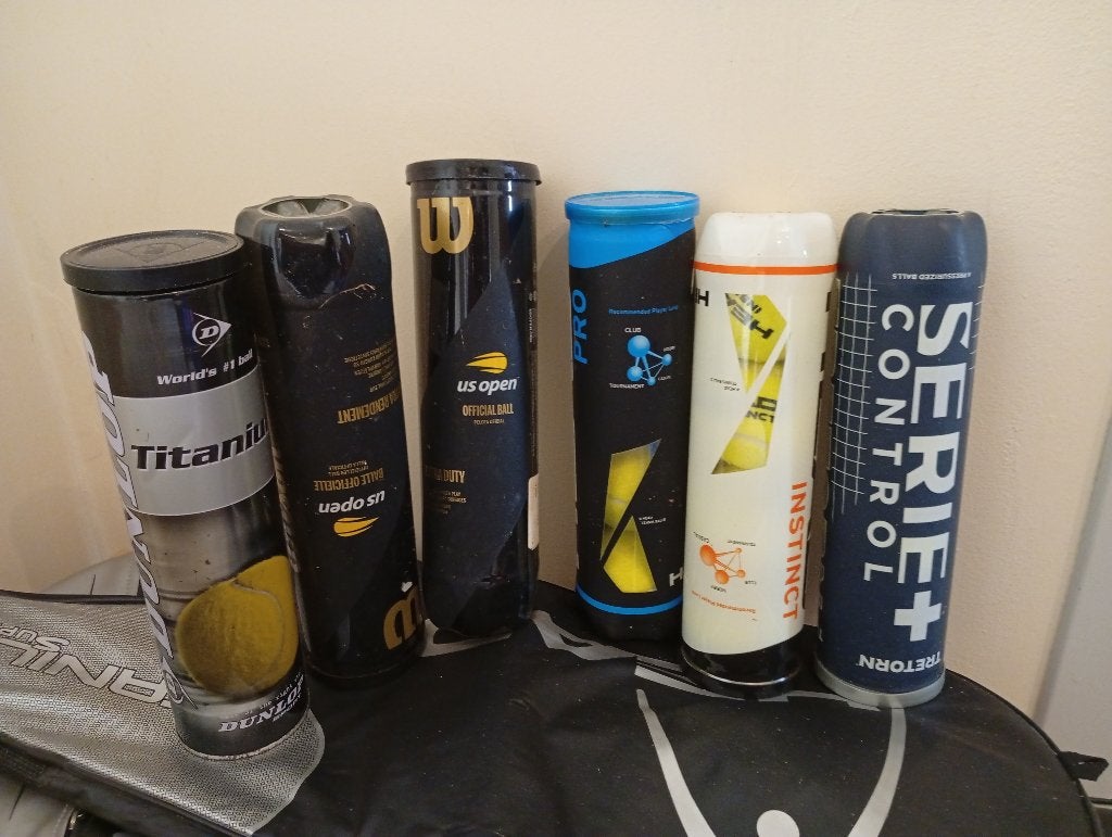 tennis, Sport en Fitness, Tennis, Ophalen, Ballen, L00, Zo goed als nieuw
