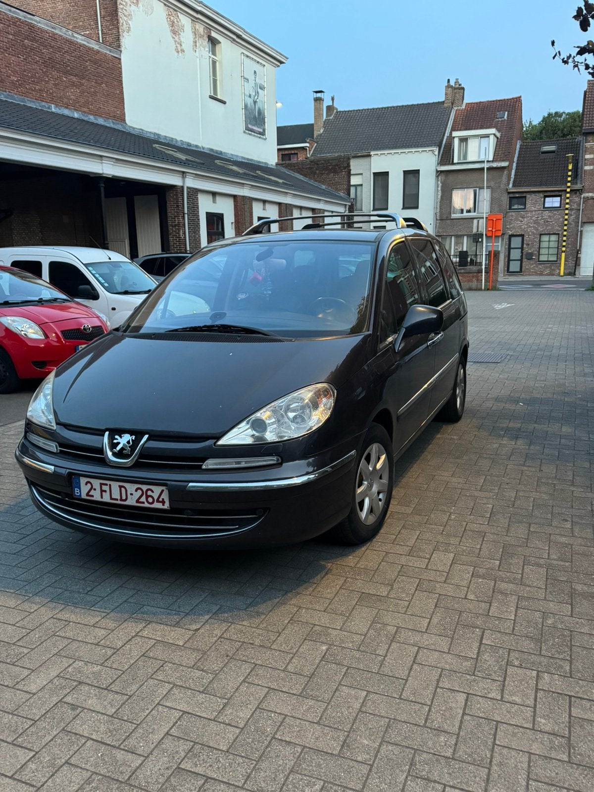 Peugeot 807, Auto's, Voorwielaandrijving, Euro 5, Zwart, Leder