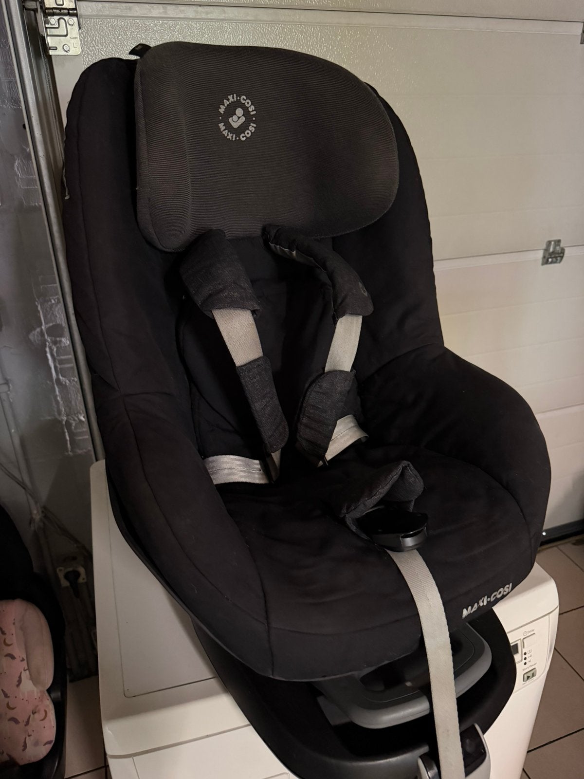 Maxi cosi Pearle autostoel + familyFix Isofix, Ophalen, Zo goed als nieuw, Maxi-Cosi, Isofix