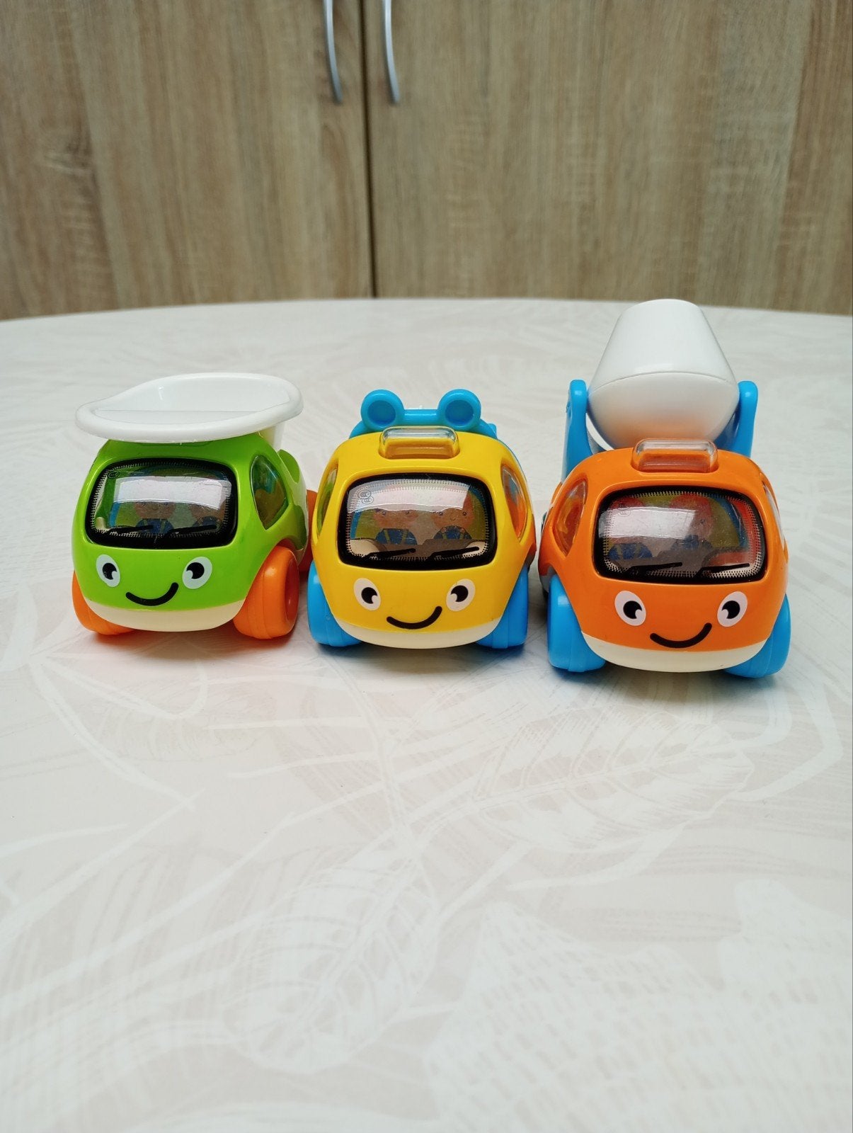 Lot de 3 voitures Chantier / Travaux Smoby Vroom Planet, Enlèvement ou Envoi