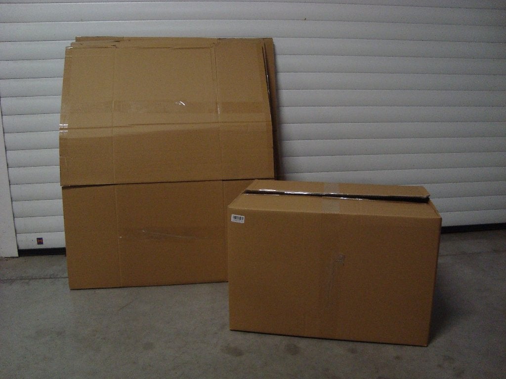 25 caisses déménagement, Repliable, 35 à 50 cm, Comme neuf, Enlèvement