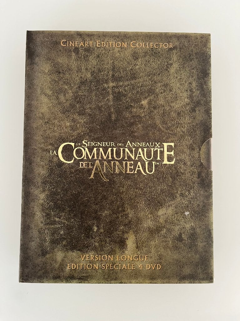 Le Seigneur des Anneaux La Communauté de l'Anneau Collector, CD & DVD, Enlèvement ou Envoi, Néerlandais, Fantasy, Anglais