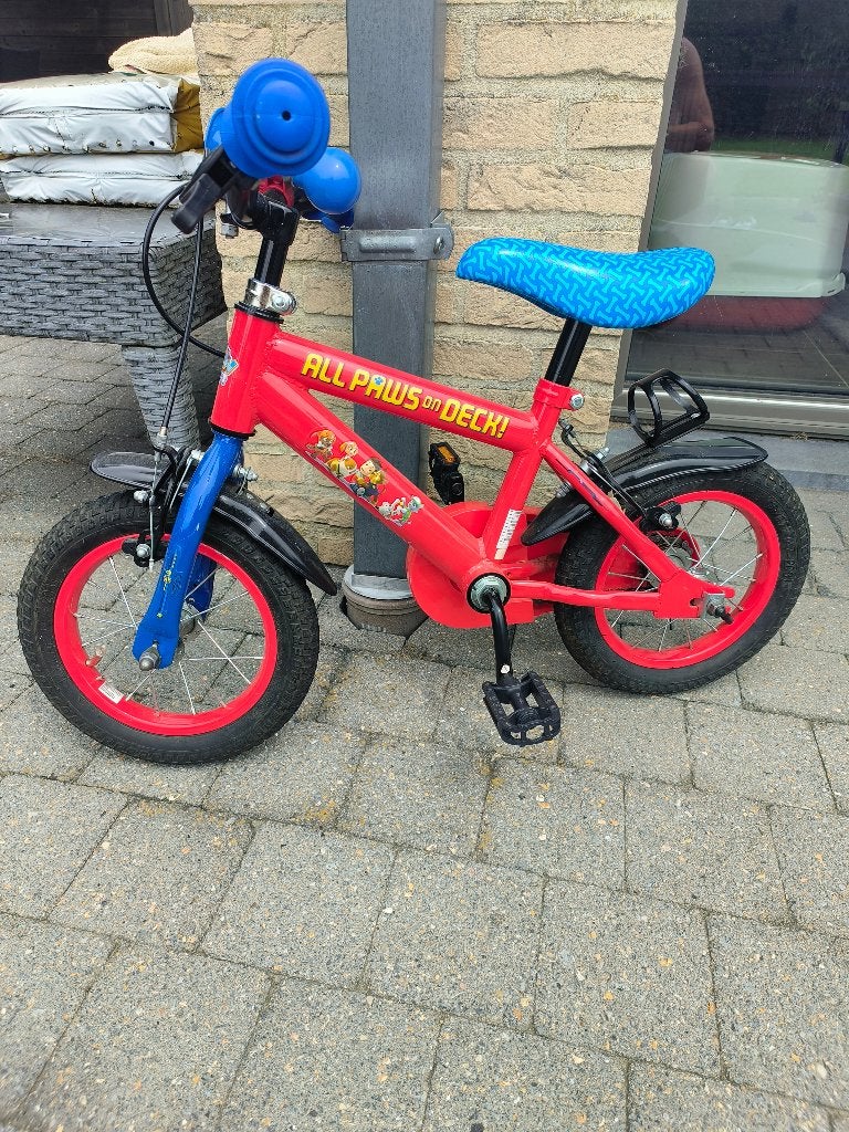 Kinderfiets paw patrol, Ophalen, Zo goed als nieuw, Velgrem, Minder dan 16 inch