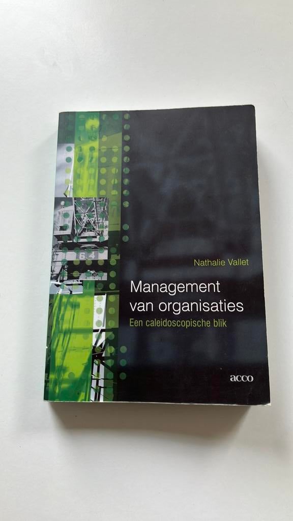 Nathalie Vallet - Management van organisaties, Boeken, Ophalen of Verzenden, Management, Nathalie Vallet