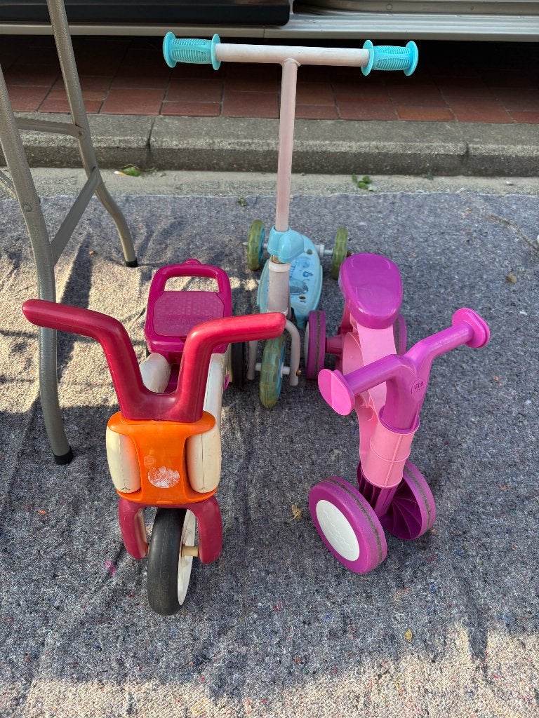 Loopfietsen + step, Kinderen en Baby's, Ophalen