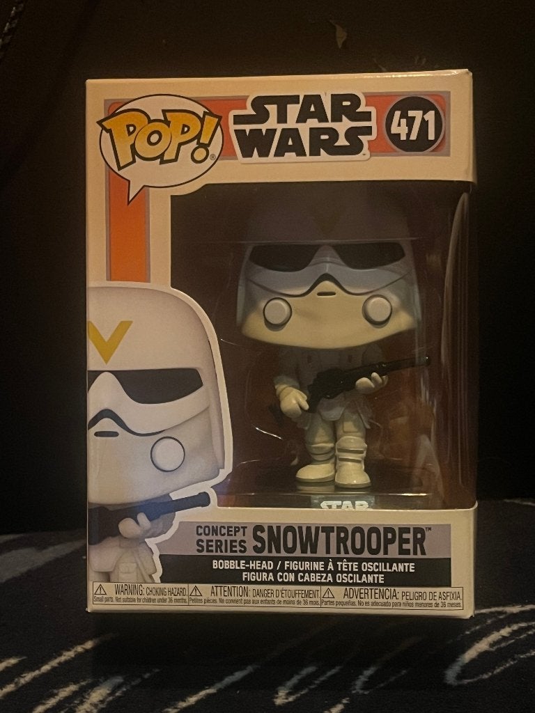 30. Funko Pop ! Star Wars - Snowtrooper #471, Enlèvement ou Envoi, Comme neuf