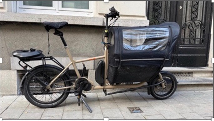 MULI e-bakfiets (11/2023) – 2 accu’s, topstaat, Fietsen en Brommers, Ophalen, Zo goed als nieuw