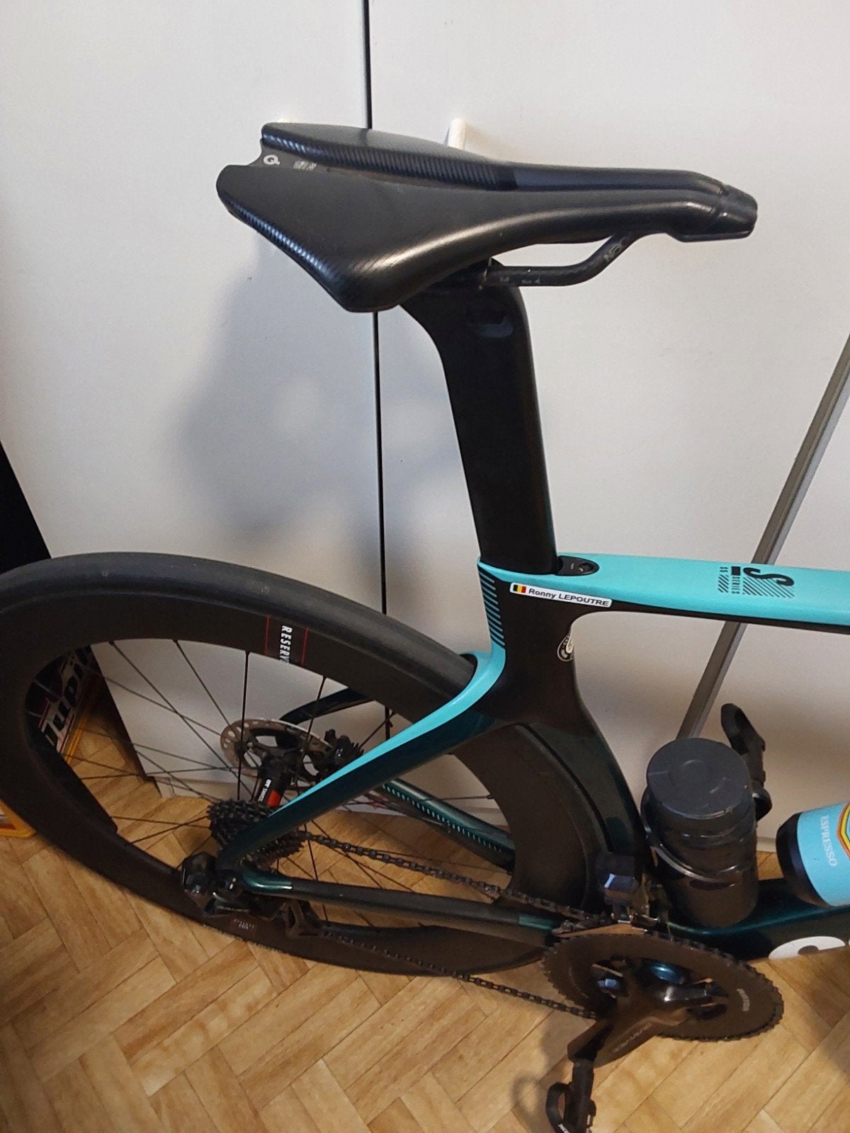 Cervelo s5, Ophalen