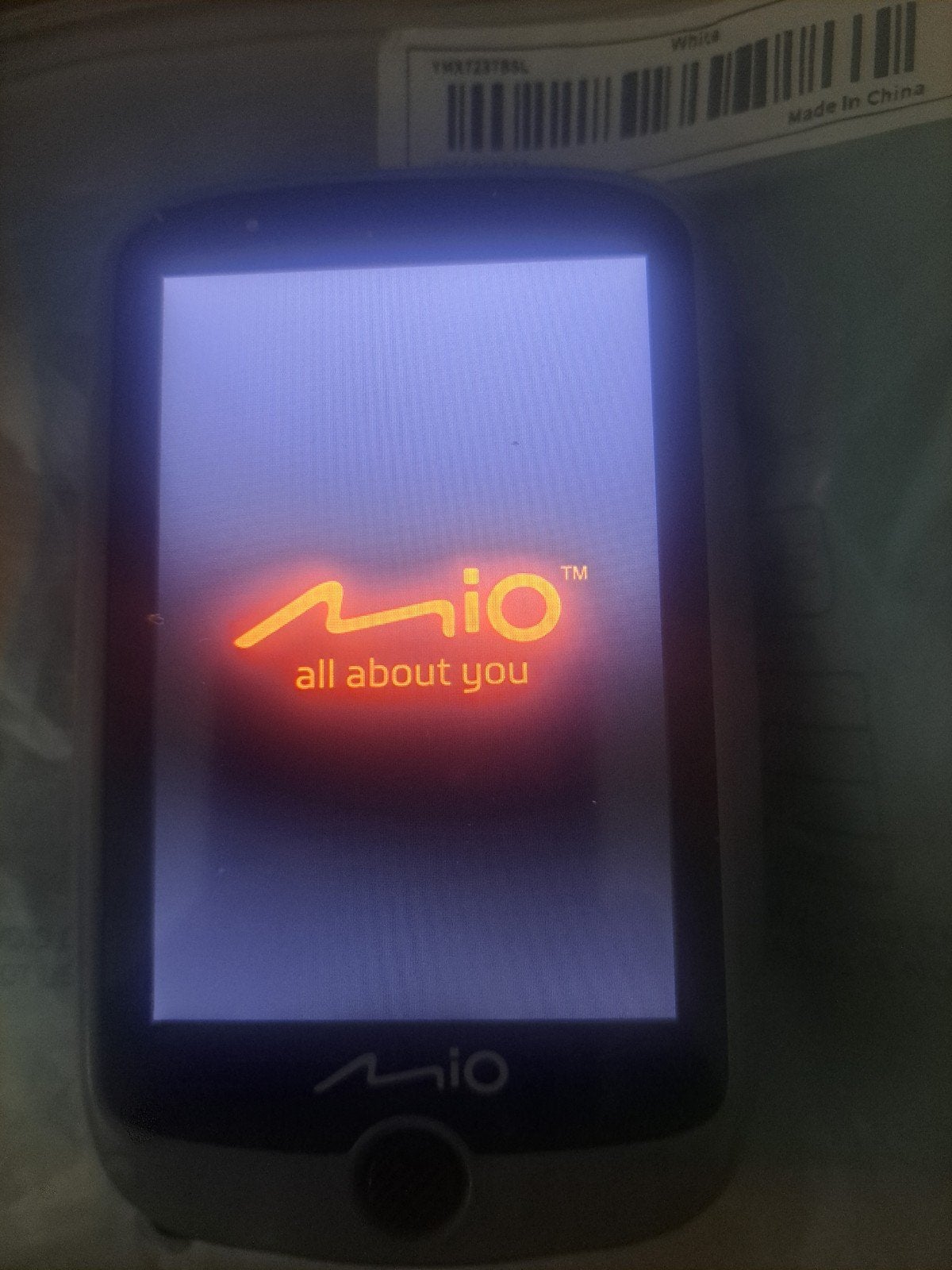 Mio navigatie fiets elektrische, Ophalen
