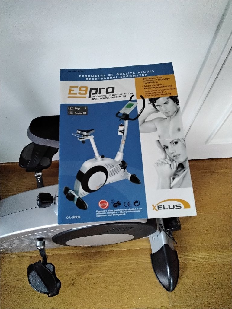 Studio-Ergometer, Sports & Fitness, Appareils de fitness, Jambes, Aluminium, Comme neuf, Enlèvement