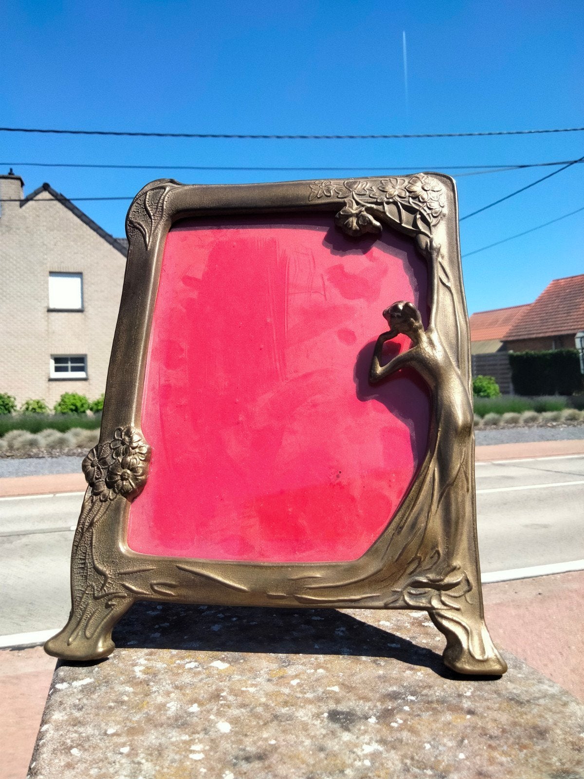 Art Nouveau Jugendstil stijl fotokader, Enlèvement ou Envoi