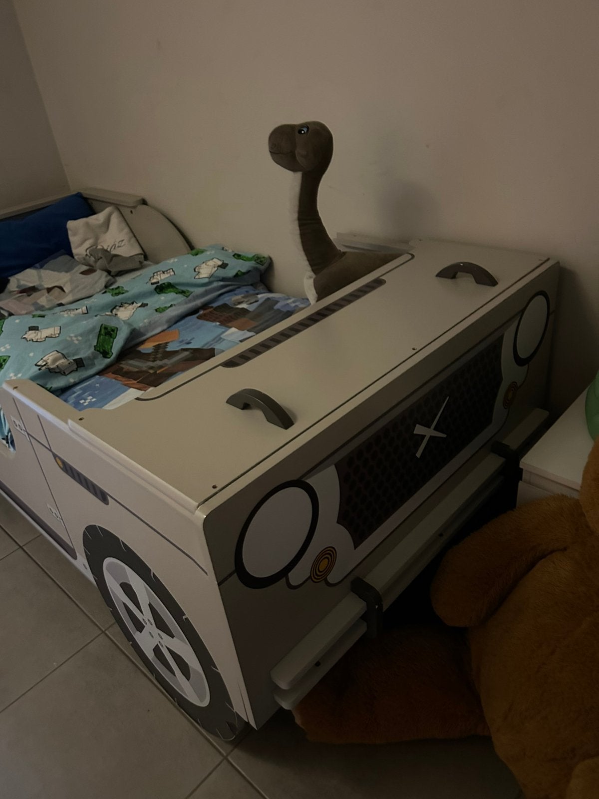Auto bed met matras, Ophalen, Gebruikt, Matras