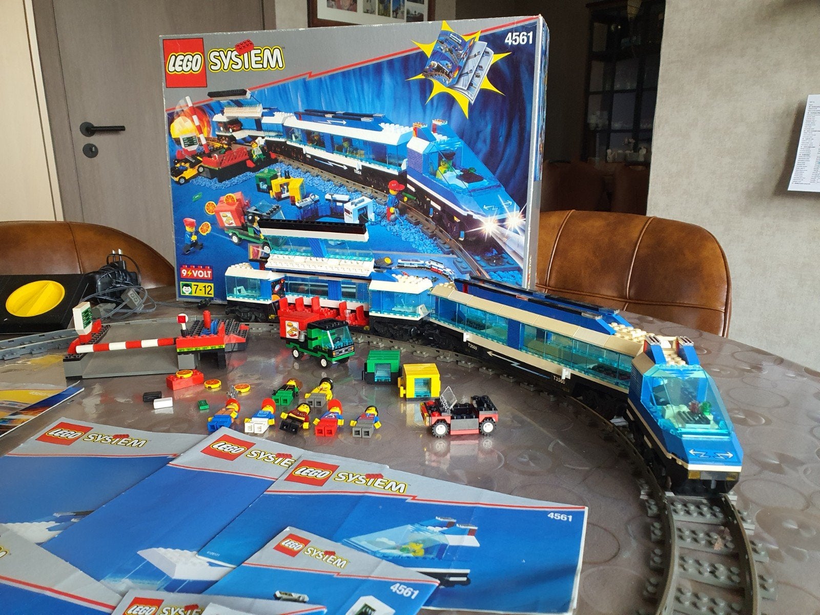 lego treinset 9v 4561, Ophalen