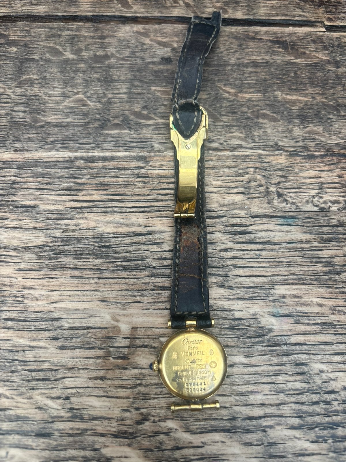 Montre Cartier, Bijoux, Sacs & Beauté, Montres | Anciennes | Antiquités, Enlèvement, Or