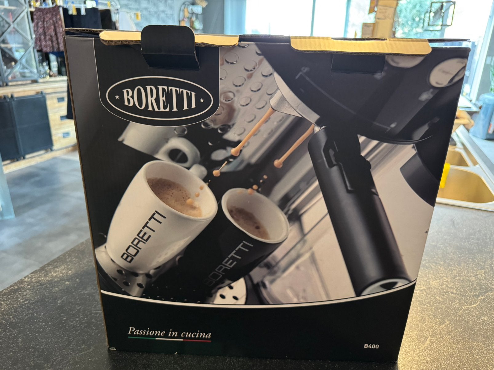Boretti Espresso, Elektronische apparatuur, Ophalen, Zo goed als nieuw, Overige merken, Overige typen