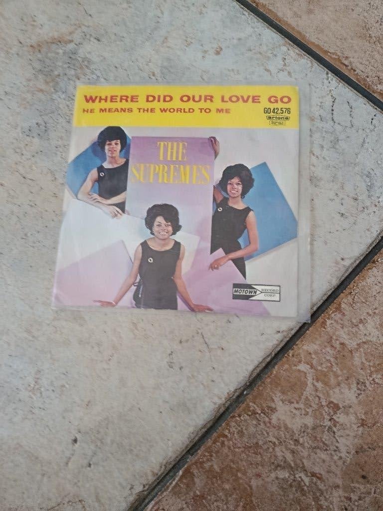Single The suprêmes, Enlèvement ou Envoi, 7 inch, Utilisé, Soul