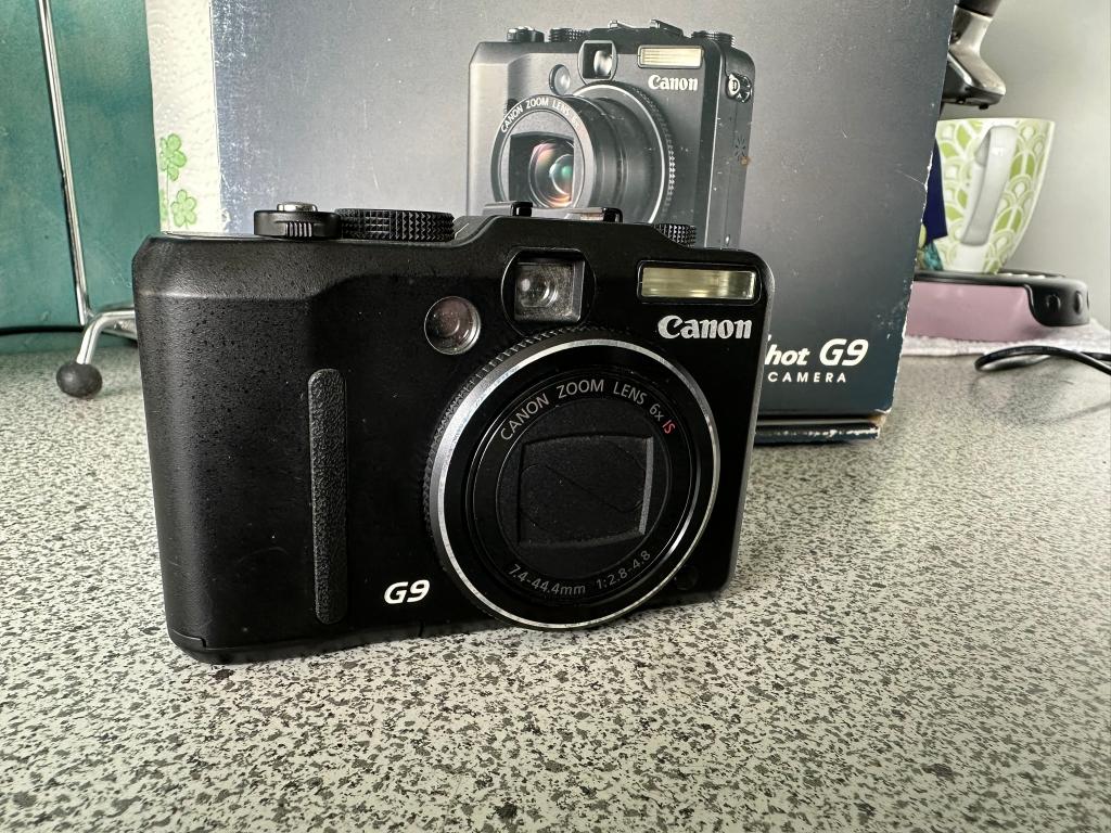 Canon G9, Audio, Tv en Foto, Fotocamera's Digitaal, Zo goed als nieuw, Canon, Ophalen of Verzenden