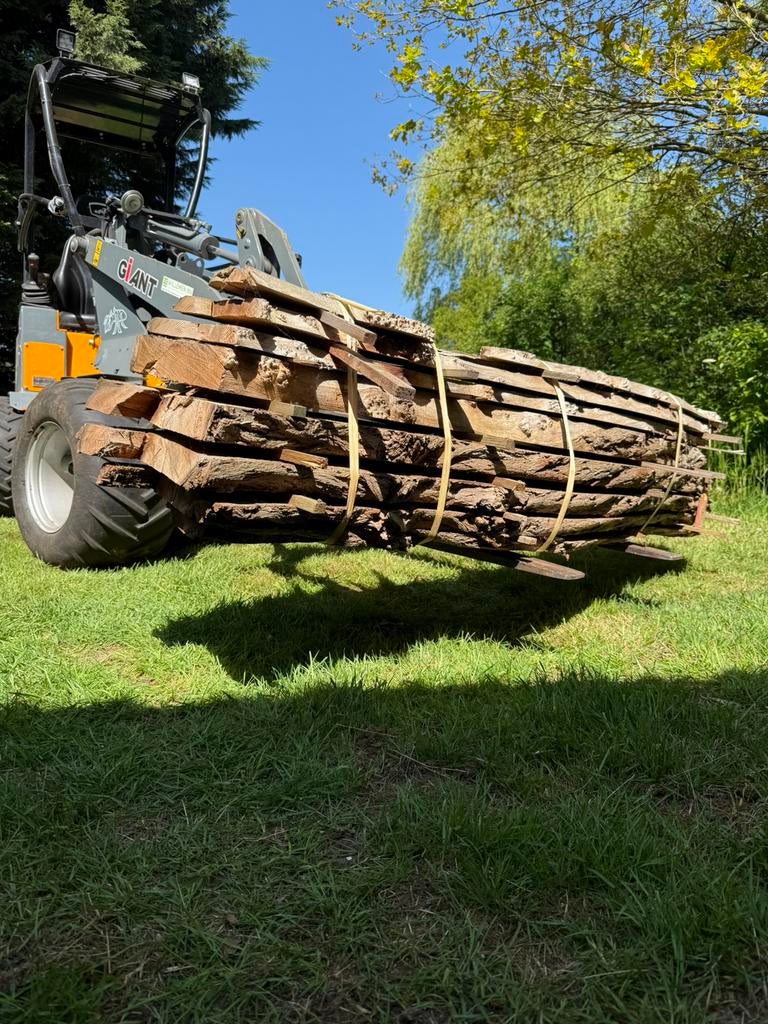Droge acacia planken, Tuin en Terras, Ophalen