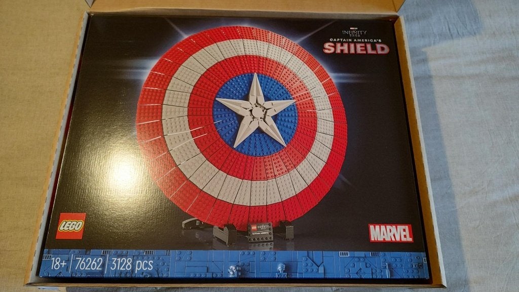 Lego Marvel 76262 – Het schild van Captain America, Neuf, Enlèvement ou Envoi, Marvel, Lego