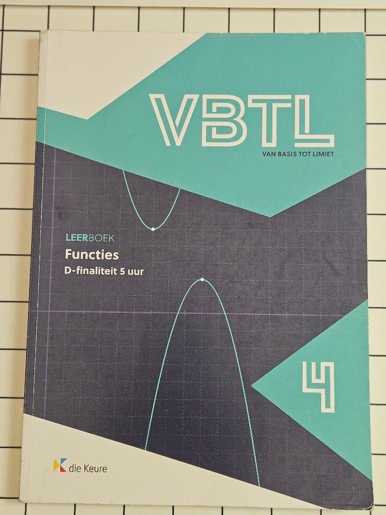 VBTL Functies, Boeken, ASO, Wiskunde A, Ophalen of Verzenden, Nieuw