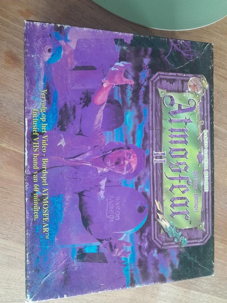 Atmosfear 2  bordspel op VHS, Ophalen