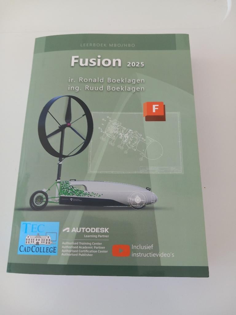 FUSION 360 Handboek, Boeken, Informatica en Computer, Ophalen, Nieuw, Overige onderwerpen