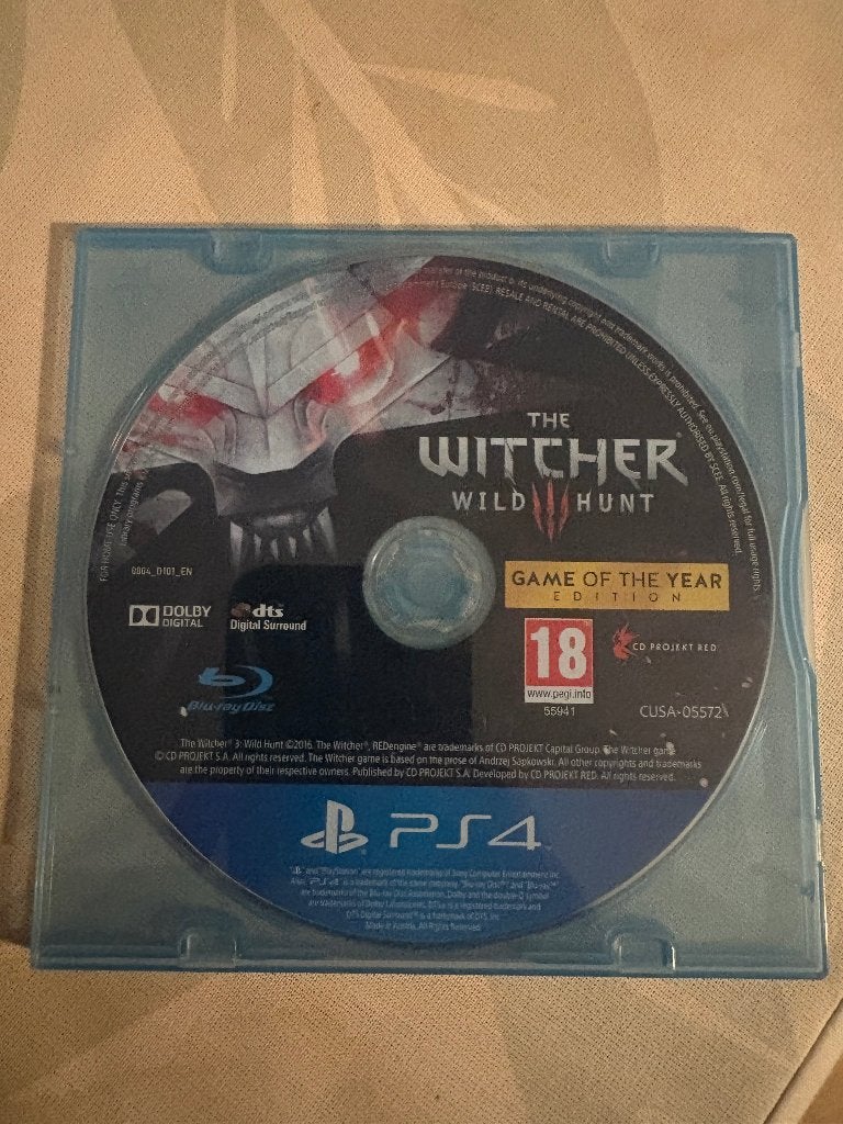 The witcher jeux ps4 en loose, Consoles de jeu & Jeux vidéo, Enlèvement, Utilisé