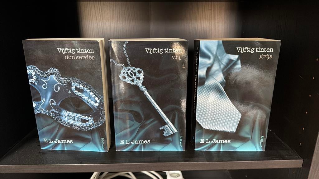 50 tinten grijs, 3 boeken, Boeken, Ophalen, Gelezen
