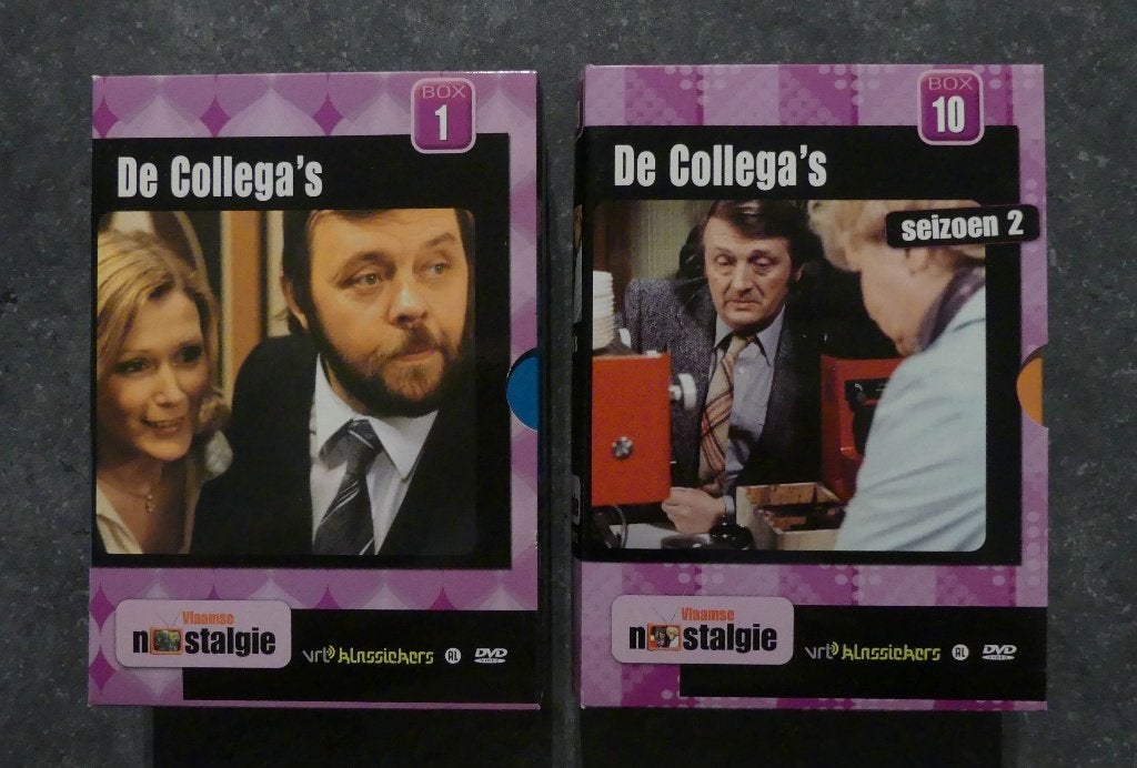 Dvd-boxen van ‘De Collega’s’, CD & DVD, Enlèvement ou Envoi, Comme neuf, Drame, Néerlandais