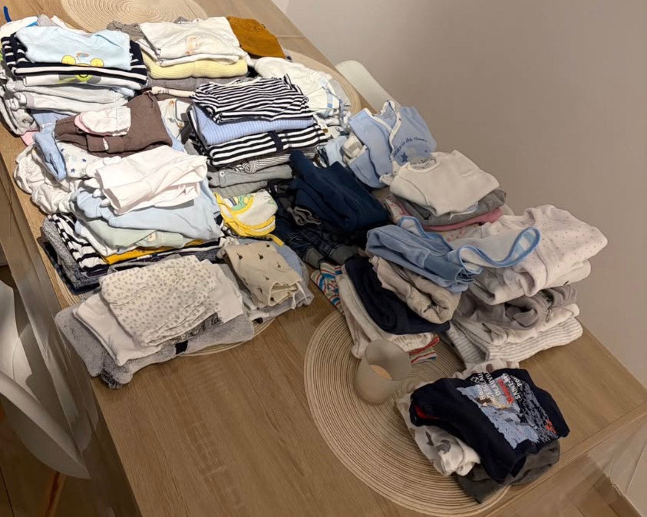 Lot vêtement bébé 0-6 mois, Enlèvement, Comme neuf