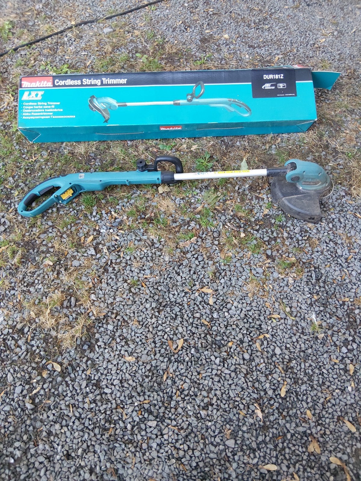 grastrimmer op batterij makita 18V, Tuin en Terras, Ophalen