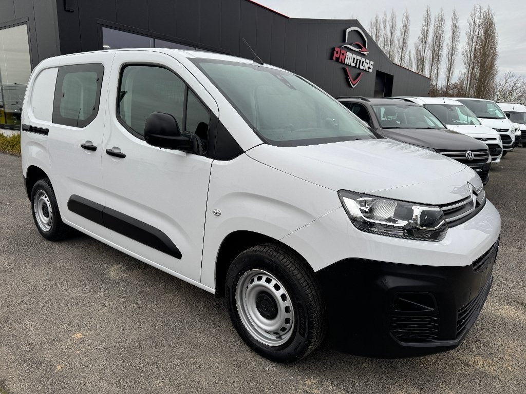 Citroën Berlingo 1.5 hdi 1ste eig ohboek pdc cruise airco, Auto's, Bestelwagens en Lichte vracht, Voorwielaandrijving, Stof, 4 cilinders