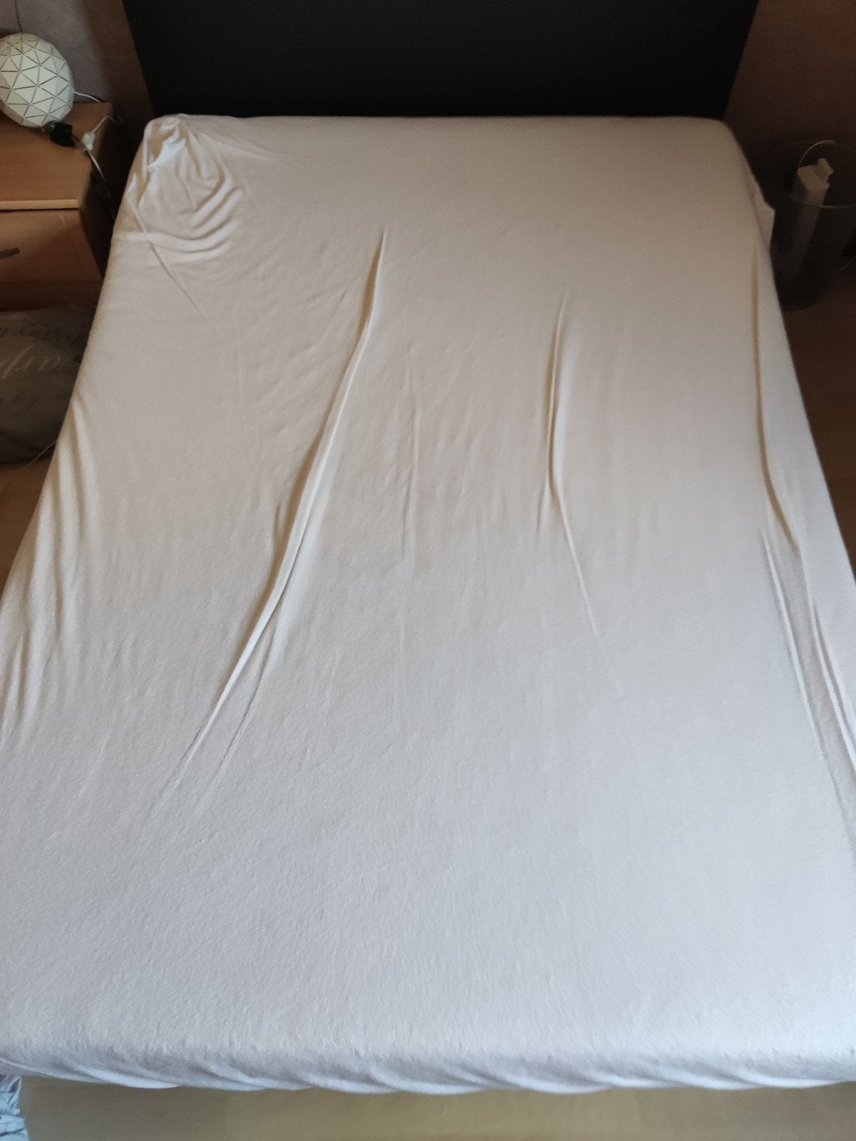 matras beschermer, Huis en Inrichting, Lits-jumeaux, Wit, Ademend, Katoen