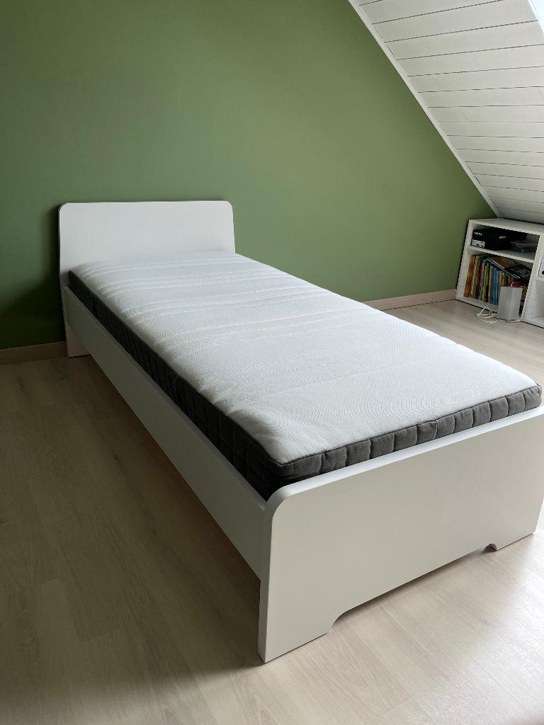 Lit IKEA Askvoll, 90 cm, Une personne, Enlèvement, Utilisé