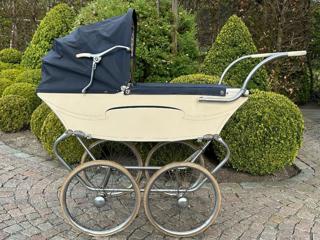 Vintage kinderwagen Van Delft - jaren 50 - 60, Kinderen en Baby's, Ophalen, Gebruikt, Kinderwagen, Overige merken