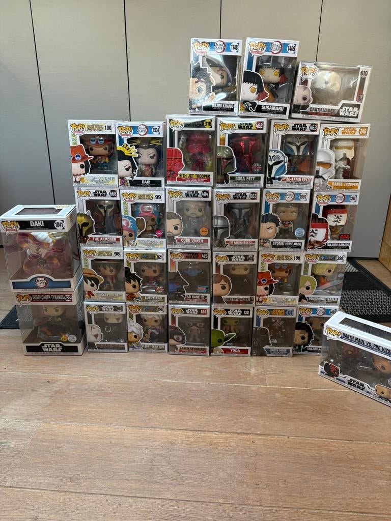 Funko Pops, Ophalen, Zo goed als nieuw