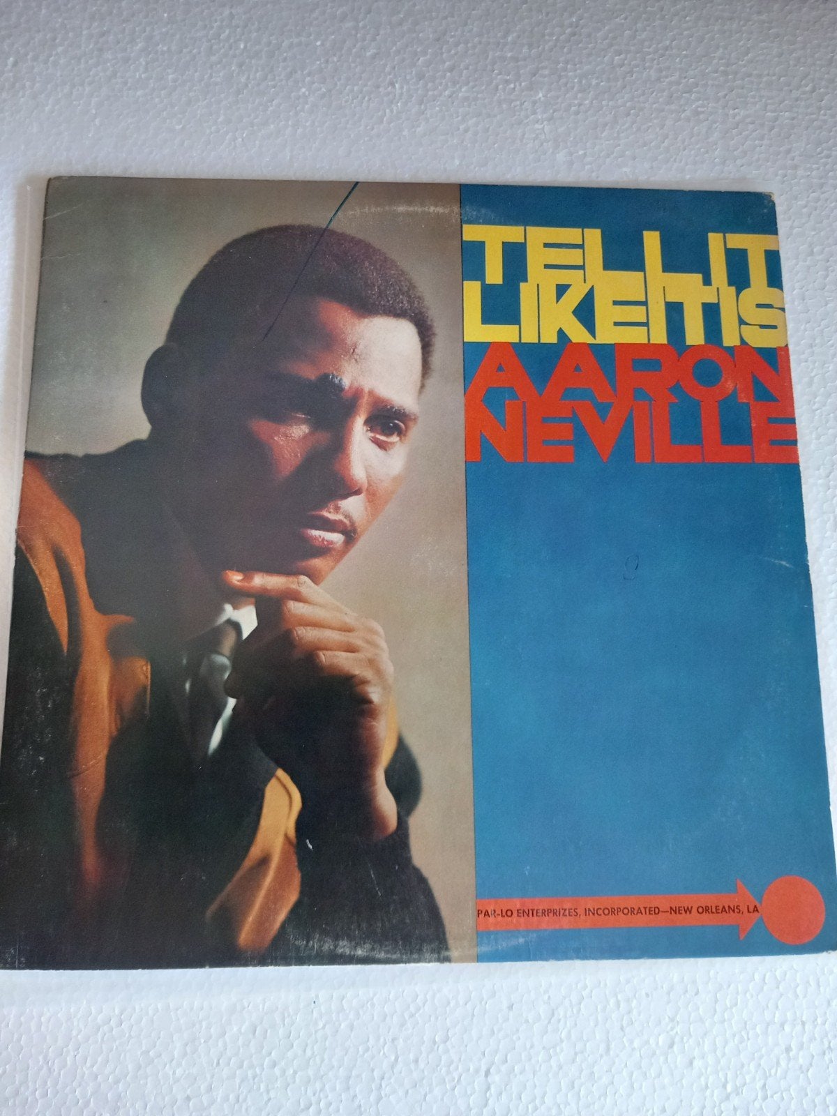AARON NEVILLE. JAILHOUSE. 1967 POPCORN FUNK USA LP, Enlèvement ou Envoi, LP