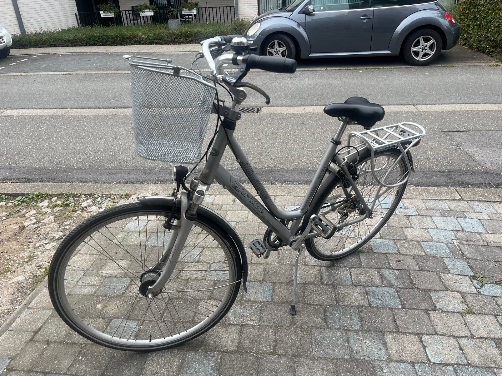 Grijze fiets merk oxford, Gebruikt, Versnellingen, 50 tot 53 cm, Ophalen